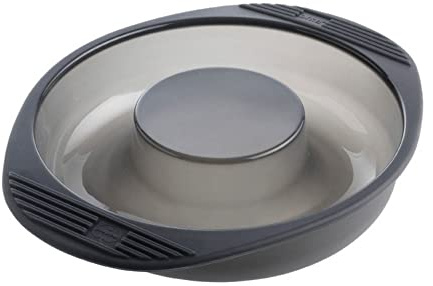 MASTRAD - Moule A Savarin - 100% Silicone Premium - Anti-Adhésif - Maintien Parfait - Gris Fumé
