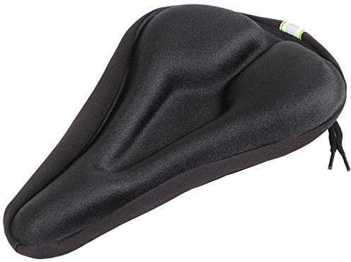 DIGIFLEX Bike Seat Cushion Cover - Gel Cushion for Extra Comfort - Suitable for Bicycle, Road Bike, Mountain Bike - Indoor, Outdoor, Exercise