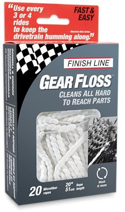 Finish Line Reinigungsgerät und fäden Gear Floss (20 Stück), 4002009