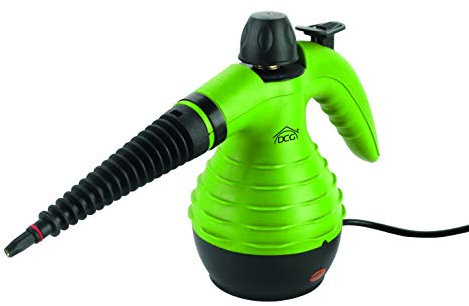 DCG Eltronic DR2815 Portatile 1.25L 1000W Nero, Giallo Pulitore, 900 W, 18/8 Stainless Steel