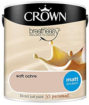 Crown Retail Core Emulsion Matt Soft Ochre 2.5 L