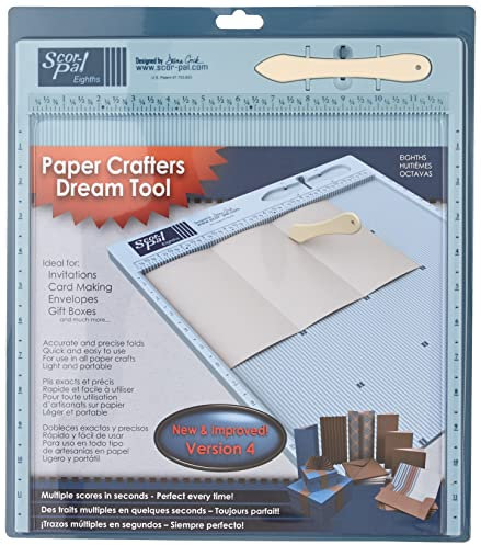 Scor-Pal Eights Mess- und Punktebrett, 30,5 x 30,5 cm, Karton, blau, 32,5 cm L x 32,5 cm B