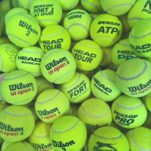 20 X Tennis Balls - Top Condition - Used - Ideal For Fun Tennis - Kids - Dogs