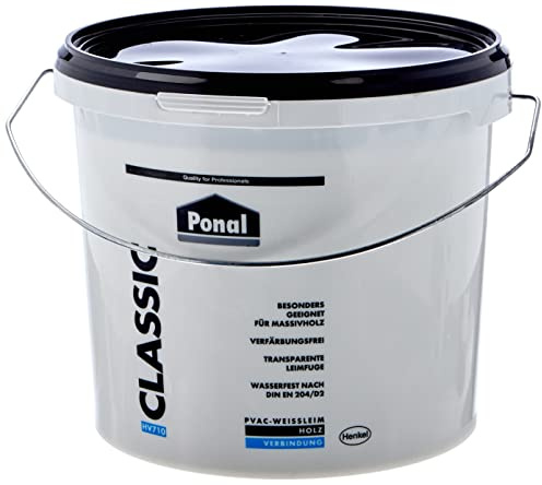 Ponal 44216 PN 4 trälim klassisk hink, 5 kg