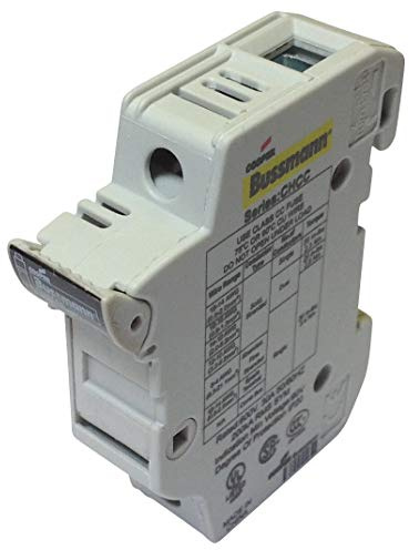 Cooper Bussmann 30A Rail Mount Fuse Holder, 1P, 600V