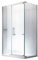 Glaszentrum Hagen - Hephaistos Duschkabine Dusche Duschabtrennung Milchglas (Satiniert) - 8mm - ESG-Glas (120x90x200cm mit Duschtasse)