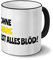 digital print Tasse mit Namen Marc - Motiv Ohne Marc ist Alles Blöd! - Namenstasse, Kaffeebecher, Mug, Becher, Kaffeetasse - Farbe Schwarz