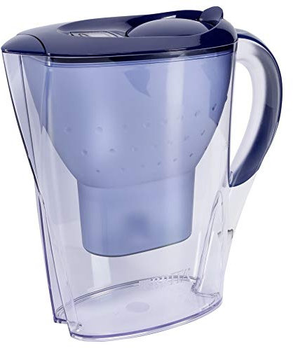 BRITA S0591 Marella Fridge water filter jug for reduction of chlorine, limescale and impuities, Blue, 2.4L