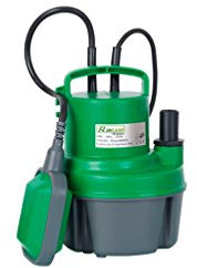 Ribimex Bomba sumergible para aguas claras con partículas de hasta 3 mm, potencia 250 W, caudal 4.600 l/h, profundidad máx. 5 m, altura 7 m, con interruptor de flotador automático – PRPVC249