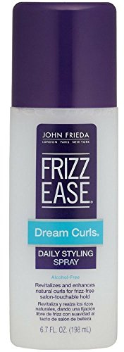 John Frieda Frizz-Ease Dream Curls Daily Styling Spray, 6.7 Fl Oz (Pack of 4)