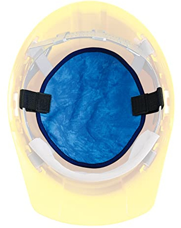 Ergodyne Chill-Its 6715 CT Innen-Verdunstungskühlung, Schutzhelm-Kissen, Blau.