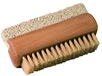 Croll & Denecke Nagelbürste aus Holz mit Naturbimsstein