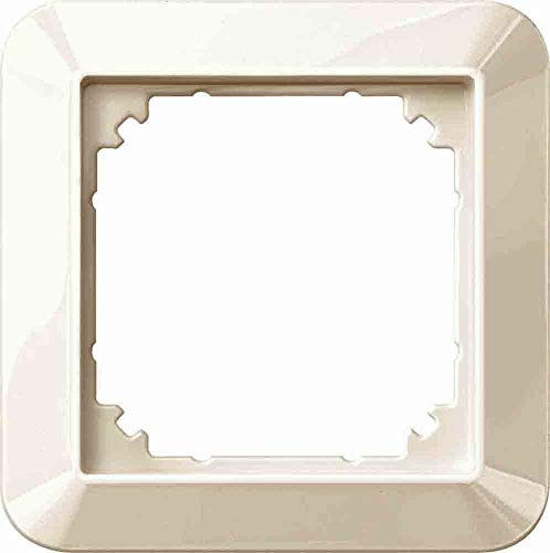 Merten 1-M-Rahmen, 1 Fach, weiß glänzend, 389144