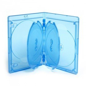 Blu-ray Envoltorios cinco veces Elite 15 mm azul, 5 Unidades