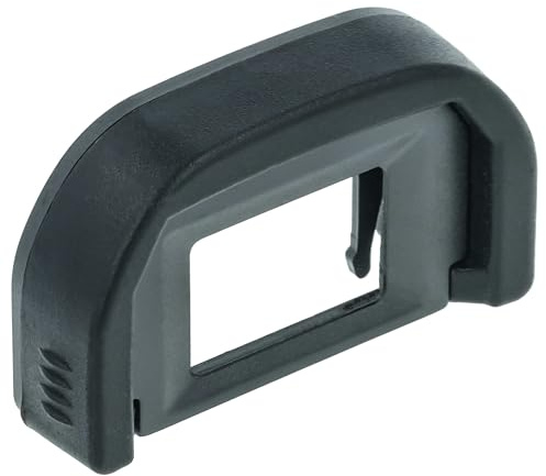 vhbw Augenmuschel Sucher kompatibel mit Canon EOS 1100D, 1000D, 2000D, 300D, 1200D, 100D, 1300D, 250D Kamera Spiegelreflexkamera DSLR Okular - Schwarz