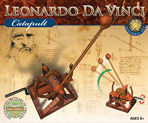 EDU-Science Leonardo da Vinci Katapult Modell Bausatz mit Funktion