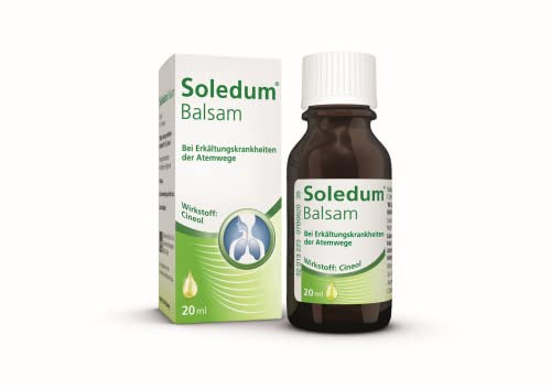 Soledum Balsam | 20 ml | Zur äußeren Anwendung bei Erkrankungen der Atemwege | Erkältungsbalsam mit Cineol