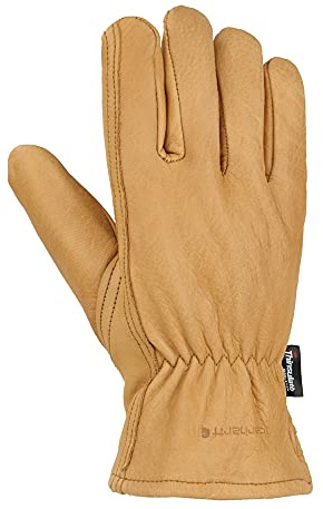 Carhartt Men's Insulated System 5 Driver Cold Weather Gloves, Brown, S
