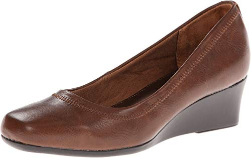 LifeStride Women's Groovy Pump, Tan foncé, 40.5 EU