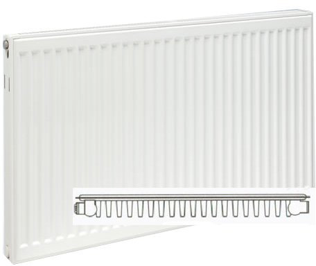Ultraheat Single Convector - 739 BTU's - Size 300mm high x 400mm Wide