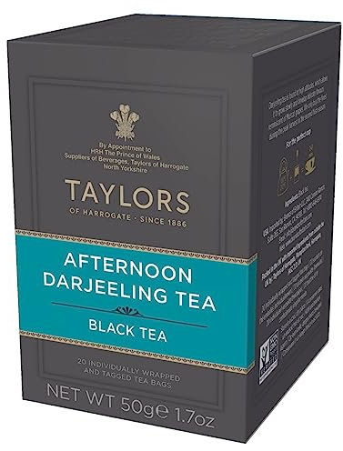 Taylors of Harrogate Afternoon Darjeeling Tea, 20 Tea Bags, 50 g