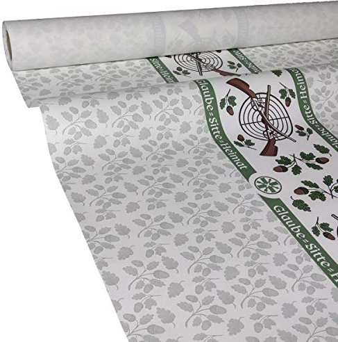 JUNOPAX Papiertischdecke 50m x 1,15m Schützenfest, nass- und wischfest