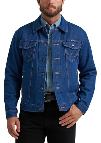 Wrangler Western Unlined Denim jacka jeansjacka, Denim, L