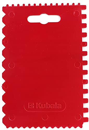 Universal Plástico Espátula – Espátula dentada con diferentes zahnungen – 90 x 132