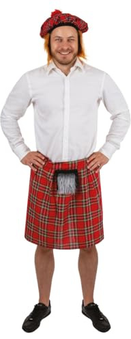 P’Tit Clown 25120- Kilt Scozzese, Colore: Multicolore