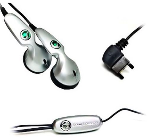 Sony Ericsson Handy Stereo Headset HPM-20 - Kopfhörer für kompatible Ericsson Mobiltelefone in der Farbe Silber