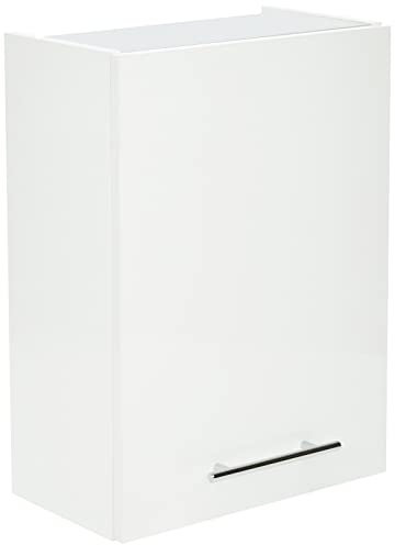 Cygnus Bath Mini Waschtisch, mit 1 Tür Absenkautomatik 40x22x48 cm Brillo lacado - Blanco