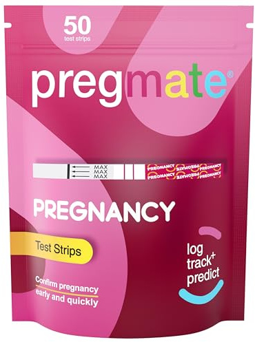 Pregmate 50 Pregnancy Test Strips (50 Count)