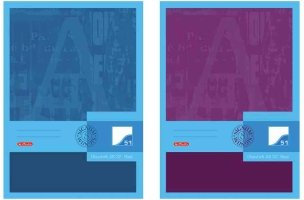 herlitz Oktavheft Signum, DIN A6, liniert, 80 g/qm, 32 Blatt