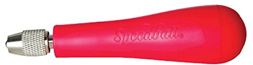 Speedball Lino Handle, Boxed, For Block Printing, Carving, Red, For Art, Craft, Printmaking, Home, Block Printers, Studio, Artists, Stamping, Linoleum, Graphics