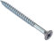 ForgeFix General-Purpose Twin Thread Screws | 1 1/2 x 8 | Zinc Plated | Box 200