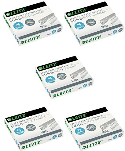 Leitz Heftklammern Verschiedene Größen & Mengen wählbar (5, 25/10)
