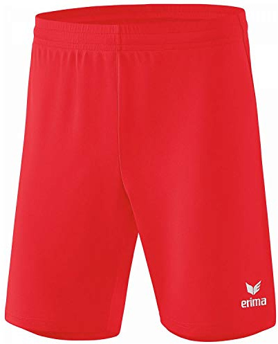 Erima - Short non slippé Rio 2.0 - Taille: XS - 164 cm - Couleur: rouge