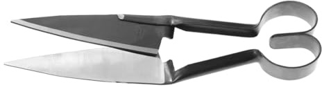 BERGER Sheep & Hedge Shears – 11.8 Forged Garden Shears with Self-Sharpening Straight Blades, Heart Spring Design, 5.5 Cutting Length, Ambidextrous Use – 2721