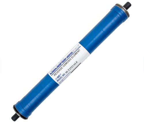2.5 x 21 Low Energy Reverse Osmosis Membrane Element for Tap Water | 450 GPD at 150 psi | 99% Rejection | Replacement Commercial RO Membrane | Applied Membranes USA M-T2521ALE