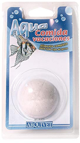 ARQUIVET Cibo per Pesci Durante Le Vacanze 50 gr - Cibo Completo per Tutti i Tipi di Pesci d'acquario - per 10-15 Pesci - Durata da 12 a 18 Giorni