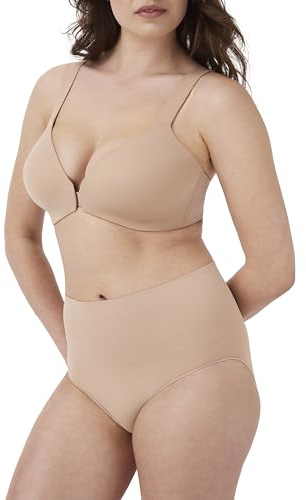 Spanx Women's BRALLELUJAH Full Coverage Bra, Grey (Naked 2 0), 36D