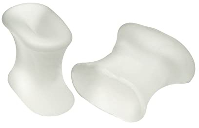 Silipos Gel Toe Spreader for Relieving Pain Due to Bunions, Overlapping Toes, Toe Drift, and Calluses, Item 11515, Size Medium, 4 per Polybag