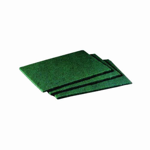3M Scotch-Brite 96 General Purpose Scouring Pad/ Green 158 x 224 mm (Pack of 10)