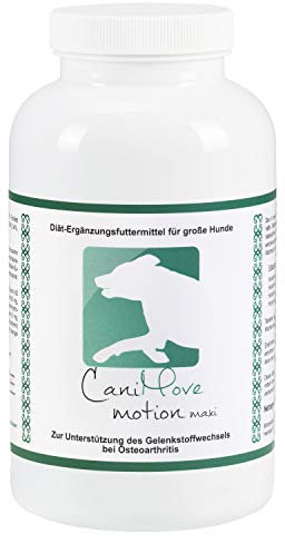 CaniMove Motion Maxi - 100 Gelenktabletten (340 g) für große Hunde mit degenerativen Problemen des Bewegungsapparates