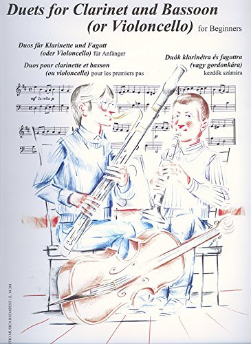 Duos für Klarinette und Fagott (oder Violoncello).