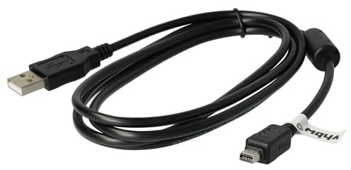 vhbw USB-Kabel Datenkabel kompatibel mit Olympus Stylus Tough TG-870, TG-4 Kamera, Camcorder, 150 cm