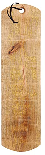 MasterClass Rustic Mango Wood Extra-Large Serving Board, 19 x 70 cm (7.5 Inch x 27.5 Inch), Brown