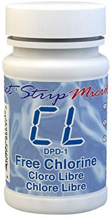 ITS Europe 486637 DPD-1 Micro Free Chlorine Strip for Photometers