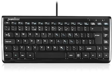 Perrix ergonomiskt tangentbord Periboard-407 svart