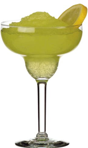 AIOS Vaso de cóctel irrompible de policarbonato para margarita. Capacidad: 355 ml.